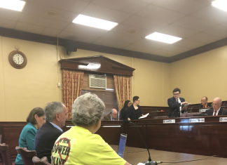 Burrillville residents show support for EFSB reform