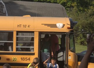 High school, middle school placed on lockdown after bullet is found on bus