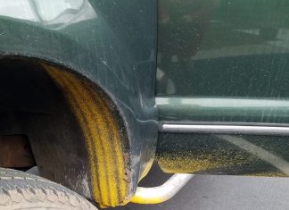 Eight file claims over damage from yellow road striping in Burrillville