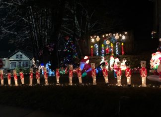Who has the best decorated house in Burrillville?