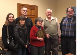 Harrisville Fire Committee dedicates conference room to the late Donald Mehrtens