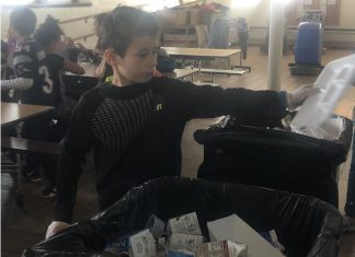 At Callahan, 4th graders make strides in foam free mission