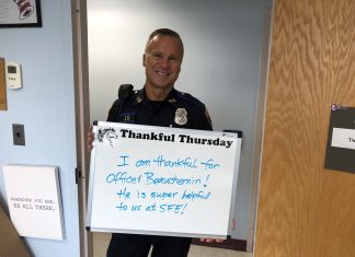 On new Thankful Thursdays, Burrillville students, teachers express gratitude