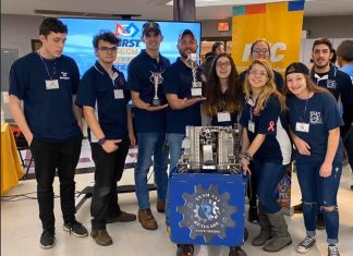 Burrillville HS robotics team wins coveted Inspire Award
