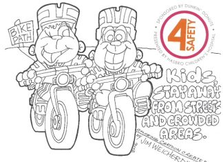 Cartoon by Burrillville artist covers outdoor safety, aims to keep kids out of busy hospitals