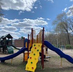 New playground equipment will greet students returning to AT Levy