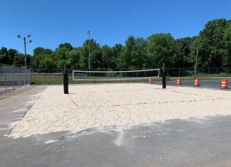 Volleyball courts up at Pacheco Park, new youth league in planning stages