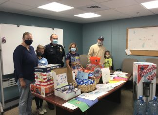 Police Wives Association shows support with surprise gifts for Burrillville PD