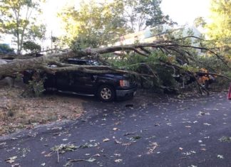 Fast-moving storm causes damage, takes out power to thousands in northern RI