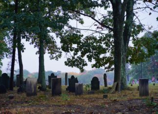 Vampiric grave inscription in No. Smithfield continues to spark imagination