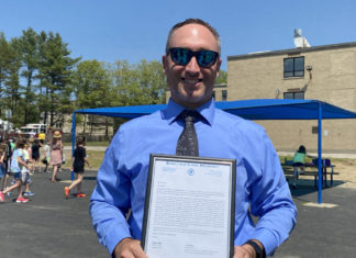 Video: Surprise assembly honors Burrillville Teacher of the Year