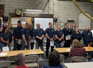 Harrisville EMTs receive EMS Pride award for life-saving efforts involving one of their own