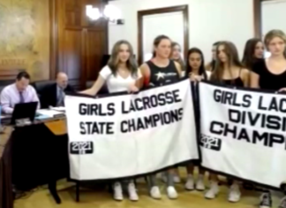 Burrillville council recognizes champion Bronco athletes