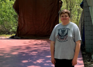 Wetmore earns rank of Eagle Scout, building new stage at Camp Phoenix