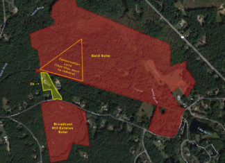 Solar overload: Two proposals on Mattity Road could leave one family surrounded