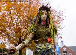 From the creepy to the cool, Glocester scarecrows get ready to welcome visitors