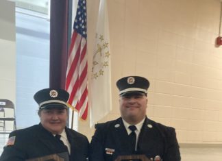 Pascoag firefighters recognized for COVID-19 safety & training efforts