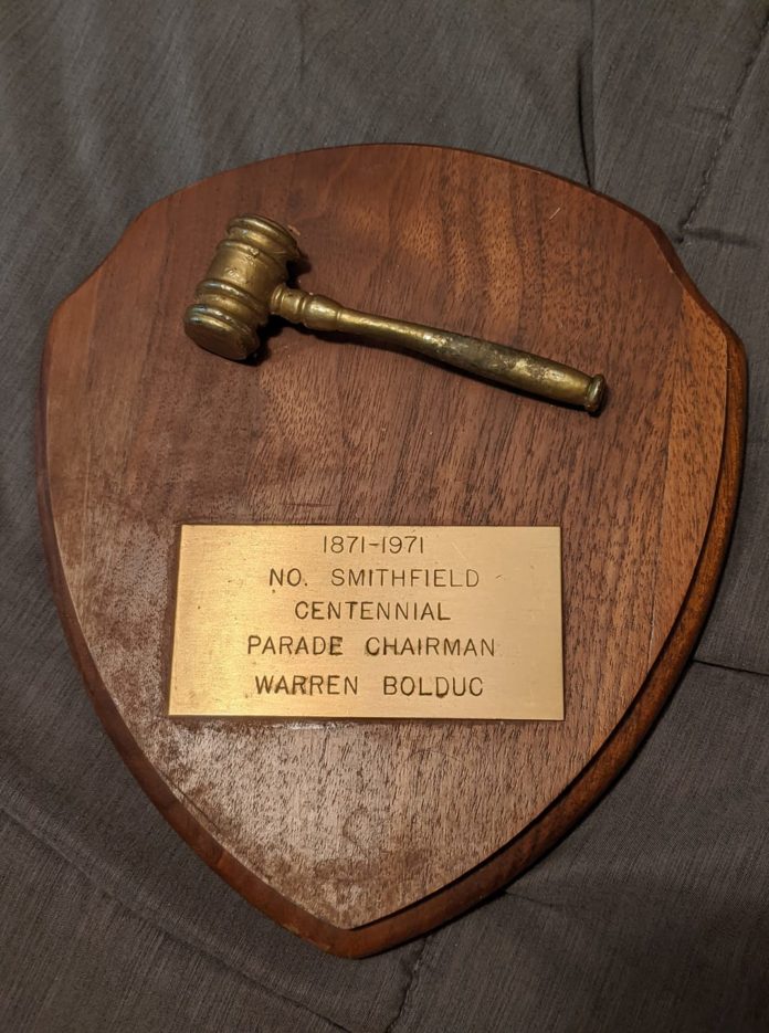 centennial plaque