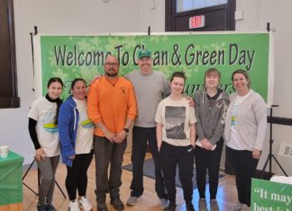Hundreds turn out for North Smithfield’s Clean & Green Day