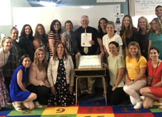 Callahan Elementary receives state recognition for scores on RICAS