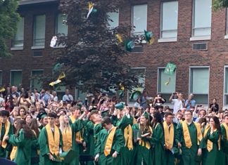The time of their lives: Sun shines down on Northmen graduates