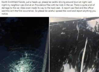Update: No arrests yet in incident causing damage to three cars on Providence Pike in No. Smithfield