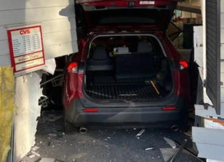 Car crashes into Glocester CVS