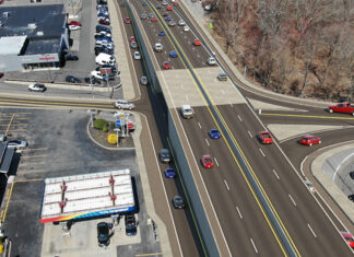 Closures planned for 146 & Sayles Hill Road this week for construction of flyover bridge
