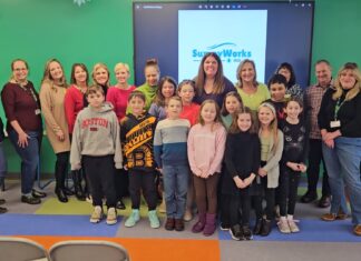 State officials gather at NSES to launch SurveyWorks, celebrate school’s high participation