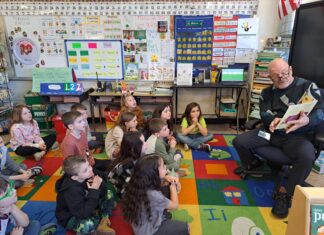 ‘Nana’s’ donates 1,200 books to Burrillville Elementary schools