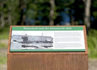 From the brush, a historic park emerges: New sign marks site of former Mammoth Mill