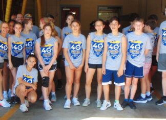 Photos: Local students, educators & police gather for northern RI leg of Special Olympics Torch Run