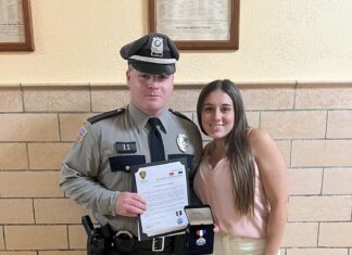 Glocester officer recognized for quick action in saving woman’s life