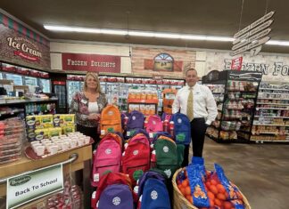 Brigido’s marks one year under new ownership, providing school supplies for local students