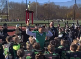 Junior Peewee team makes history with first Super Bowl win for Xpress Football program