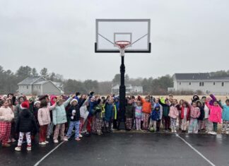 Collaboration brings new hoops to Steere Farm Elementary