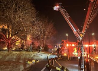 Putnam Pike home destroyed in two-alarm fire