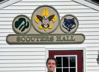 Asfour joins the ranks of 82 Eagle Scouts from Troop 1139, completing trail to ‘The Hive’