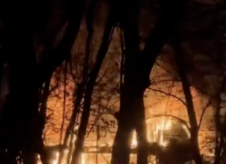 Overnight fire rips through Sayles Hill Rod & Gun Club, destroying building