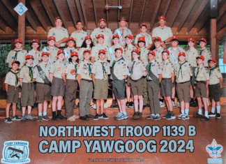 Troop 1139 Slatersville dubbed ‘Troop of the Year;’ Dubois & Silvia of N.S. recognized