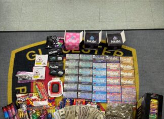 Glocester police arrest woman carrying drugs & fireworks following traffic stop