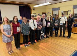Chepachet Grange presents Community Service Awards