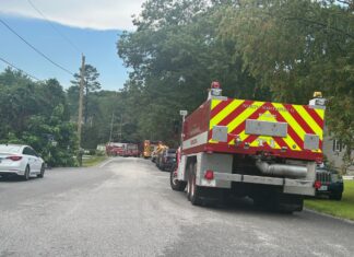 Storm brings lightning strikes, fire to northern RI