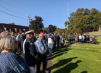 With ceremony, words locals remember & honor events of 9/11