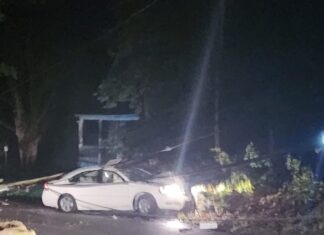 Driver arrested following Friday night crash on Nichols Road