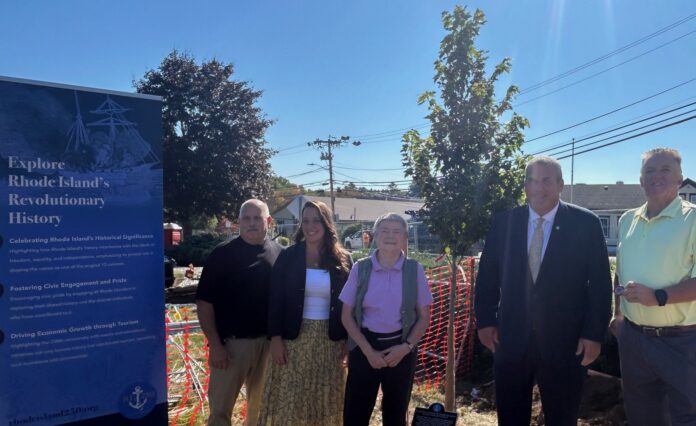 Burrillville honors founding of a nation with planting of Liberty Tree