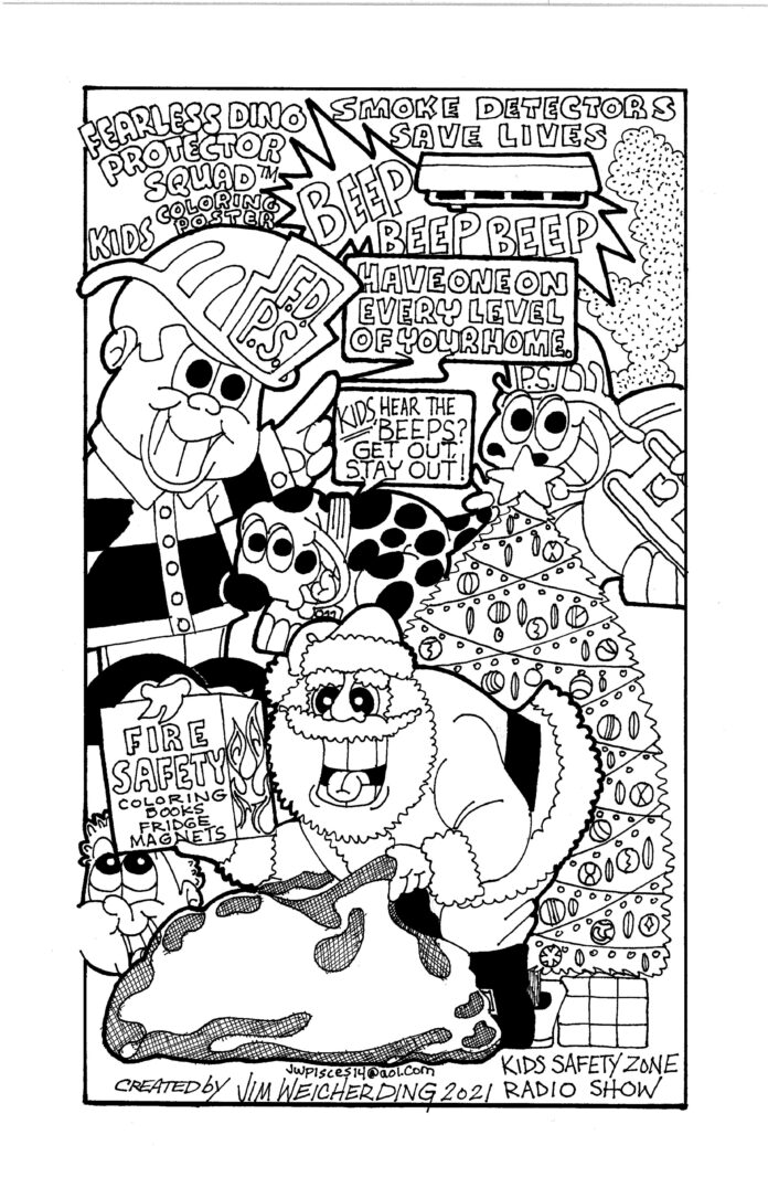 Sunday cartoon: Holiday home fire safety