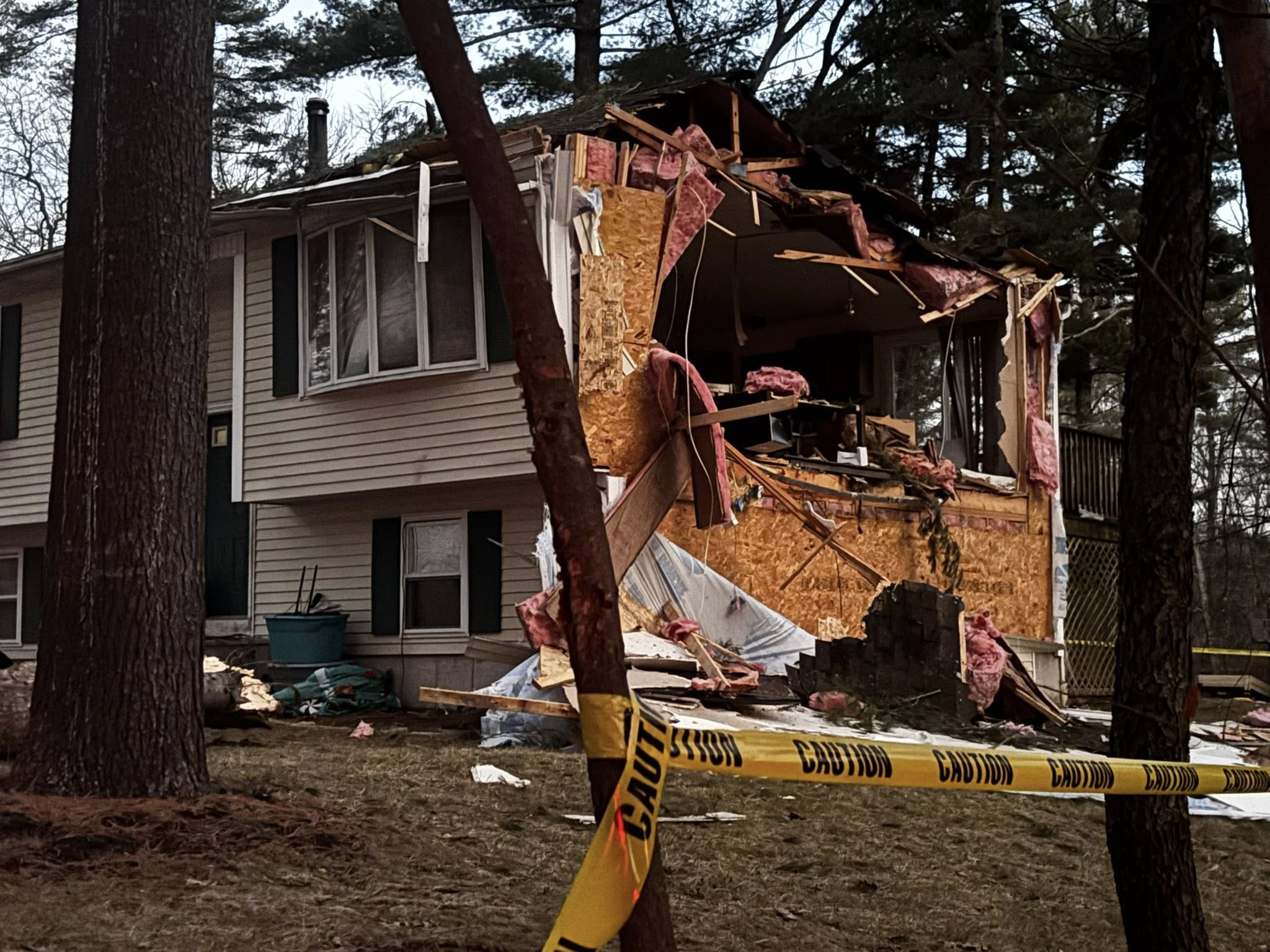 Friends raise funds for Burrillville family after tree destroys home
