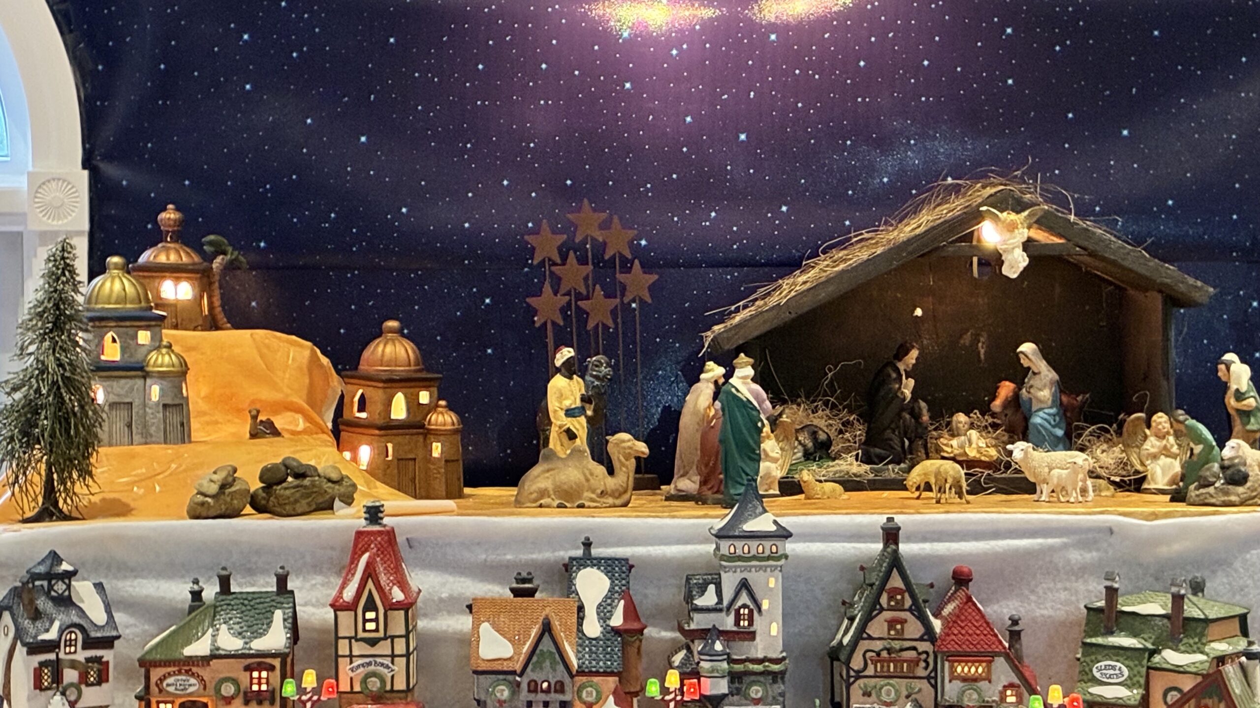 Holiday village #5: Miniature world surrounds nativity in Pascoag