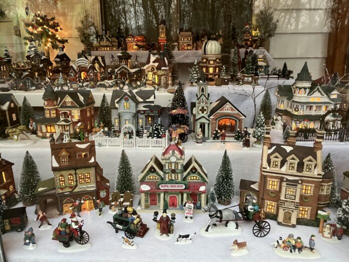 Displays in Pascoag & North Smithfield named best holiday villages of 2025
